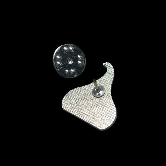 2003 Hershey Chocolate Candy Kisses Silver Tone Brooch Pin - Picture 4 of 4